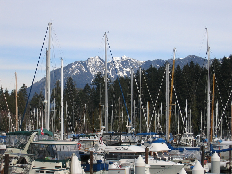 Mountain Masts, next is Stanley Park Blossoms