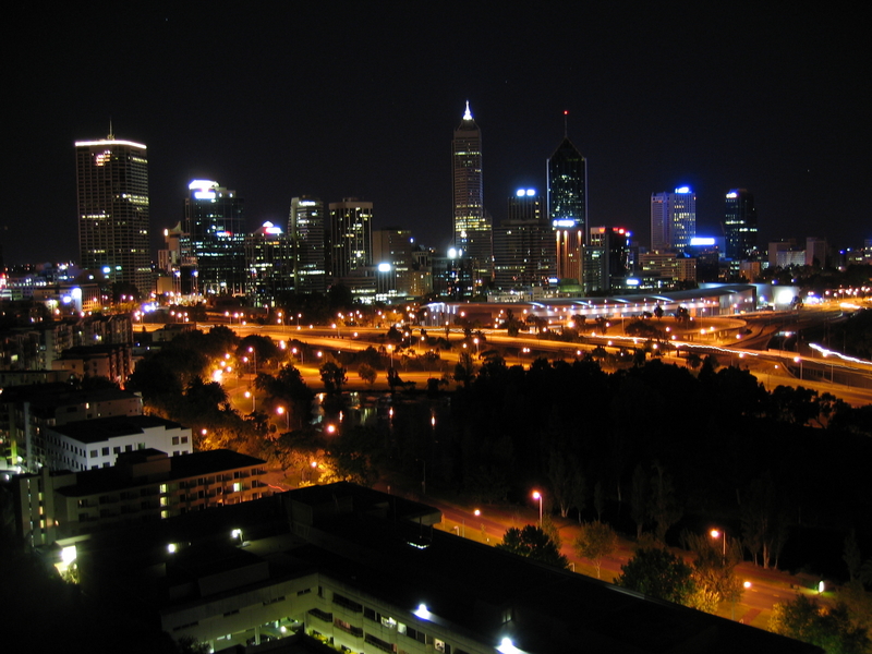 Perth by Night, next is Coloured Trees