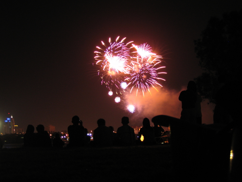 Perth Fireworks, next is Sparklers