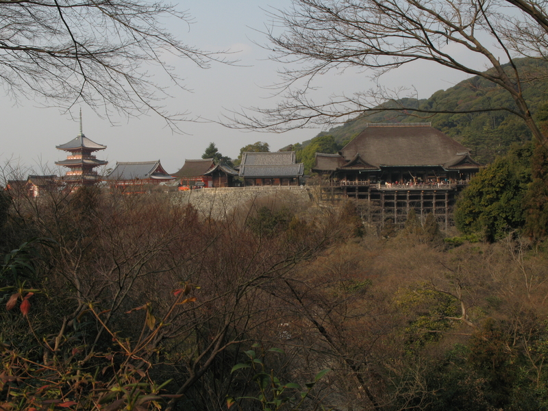 Kiyomizu Temple, next is Otowa-no-taki