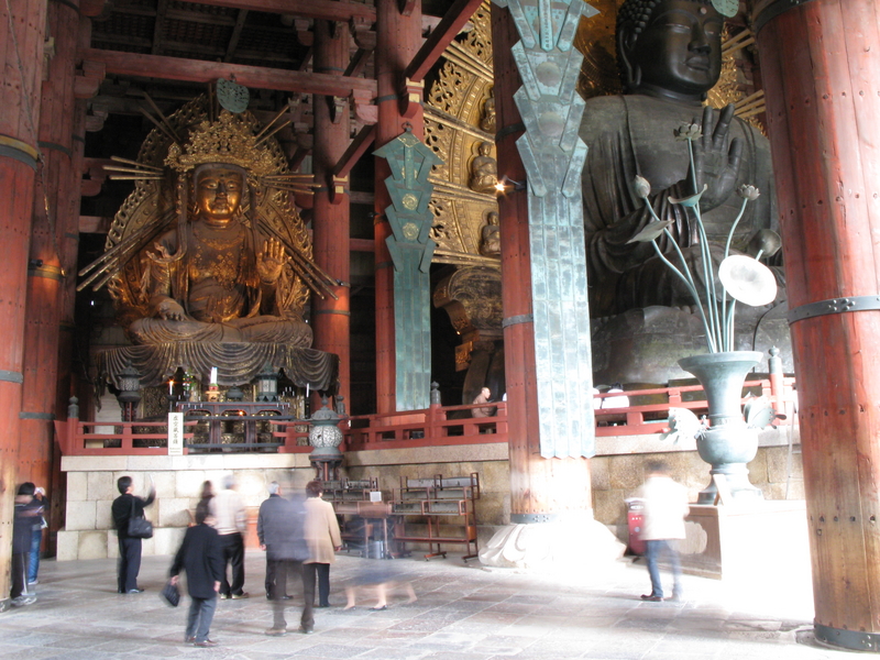 Todaiji Daibutsu, next is Todaiji Daibutsu