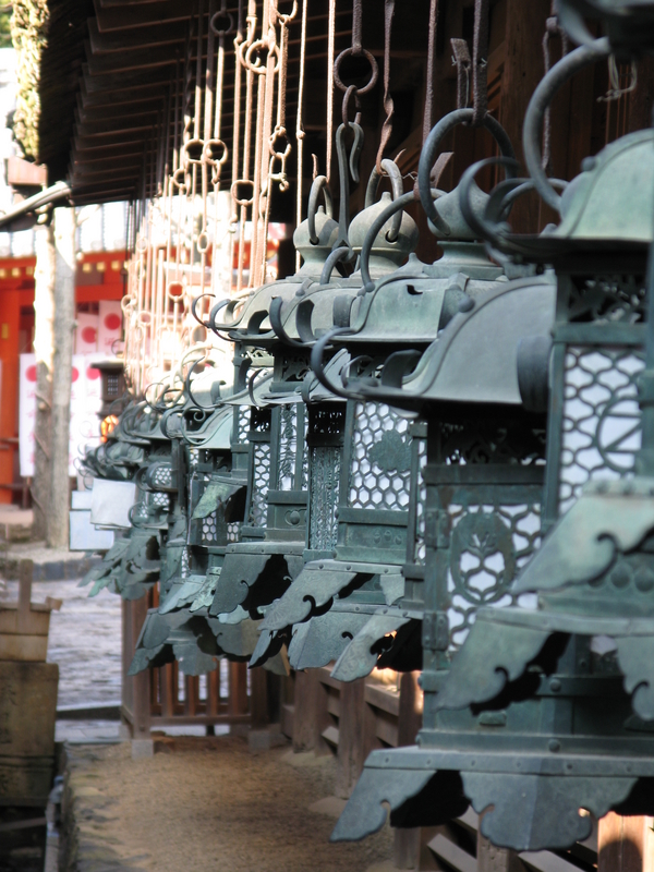 Kasuga Taisha Lanterns, next is Kasuga Wakamiya Roof