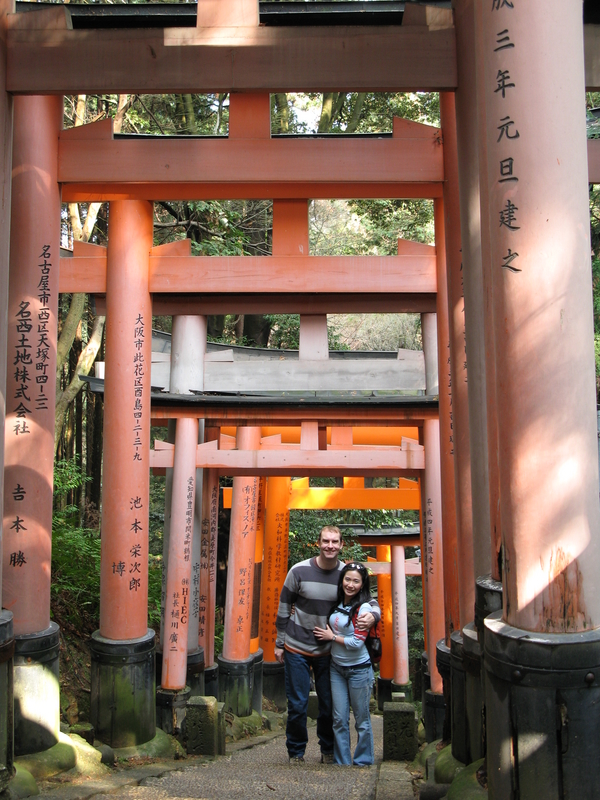 Fushimi-inari Taisha Rob & Pratiwi, next is Fushimi-inari Taisha Forest