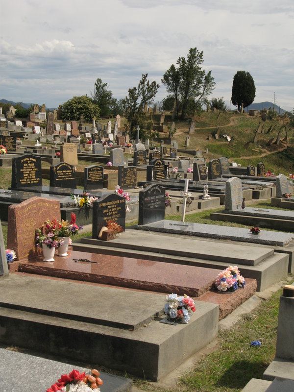 Richmond Cemetary, next is Richmond Bridge