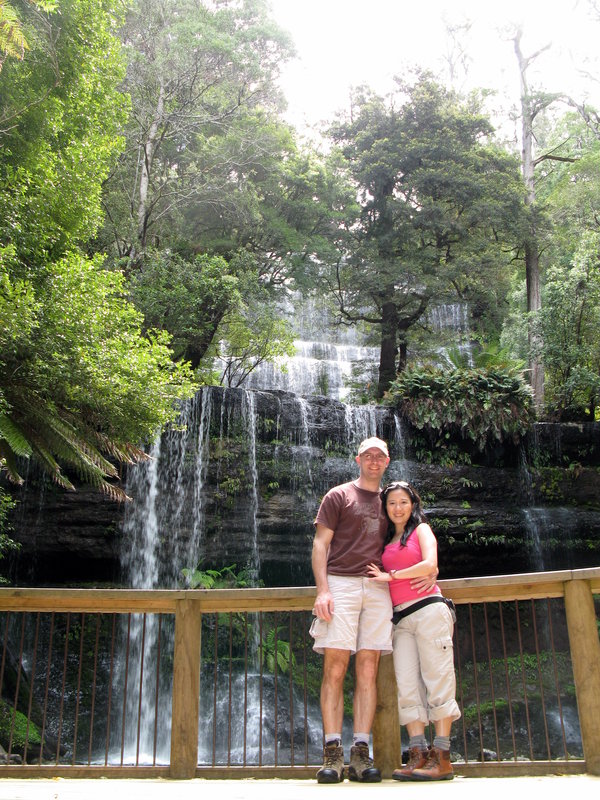 Russell Falls Rob & Pratiwi, next is Russell Falls