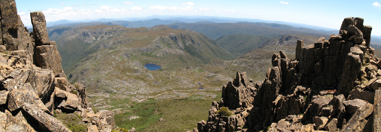 Cradle Summit (almost) View, next is On the way back