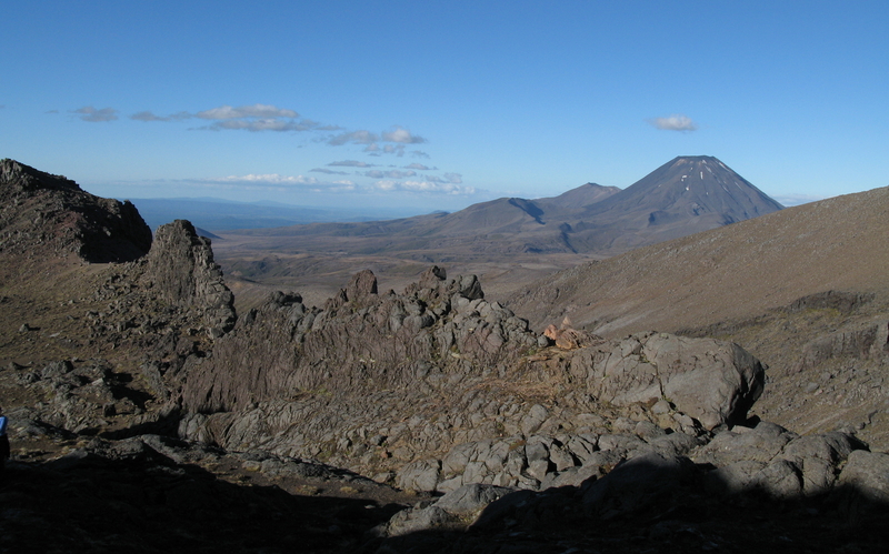 Mt Tongariro and Meads Wall, next is Chateau Tongariro