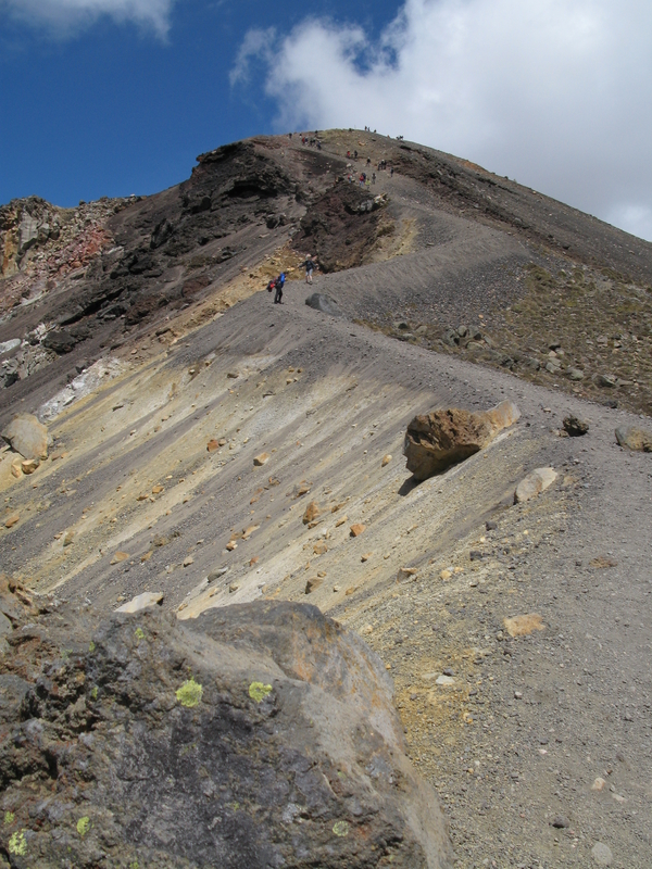 Tongariro Ridge Down, next is Tongariro Crater