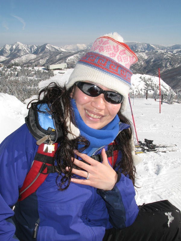 That seems to have gone well, next is Shiga Kogen Pratiwi