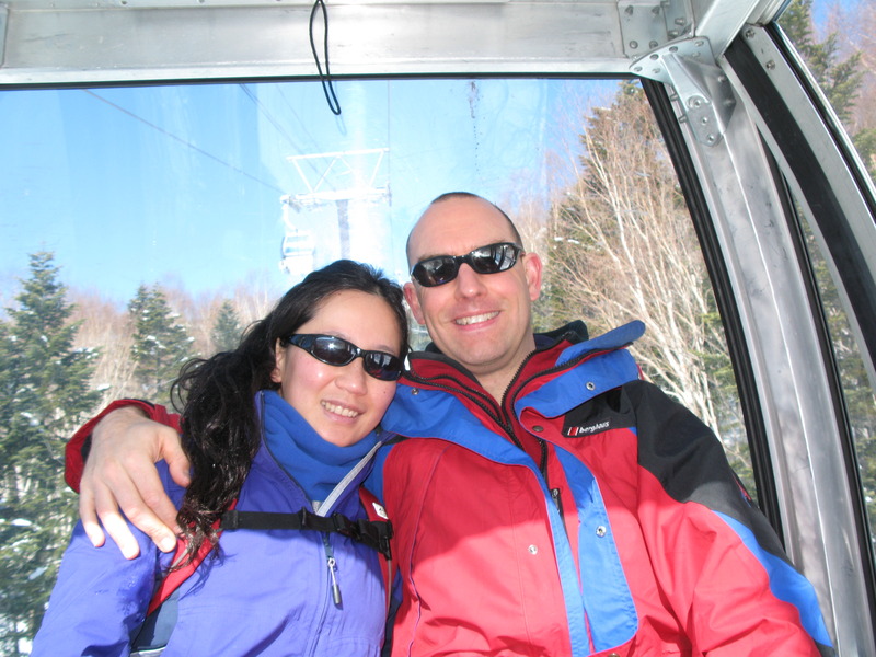 Shiga Kogen Pratiwi & Rob, next is Shiga Prince Rob