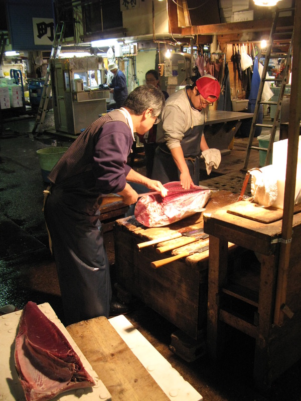 Slicing it up, next is Tsukiji Tools