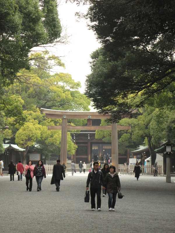Meiji Jingu Torii, next is Meiji Jingu Doorway